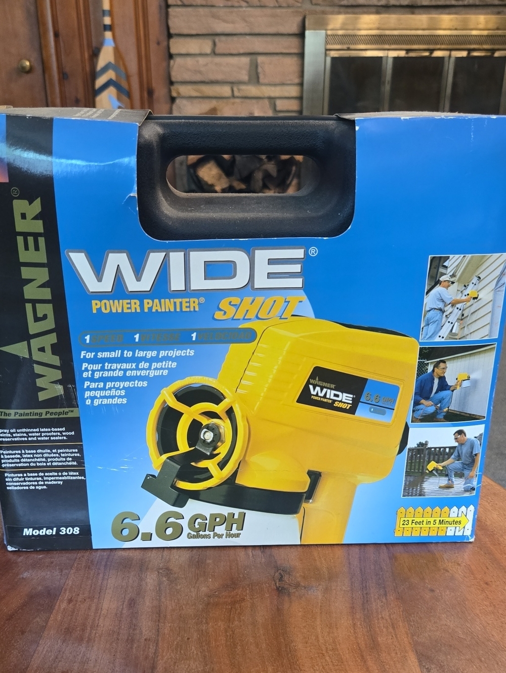 Wagner Wide Shot Power Painter - Yellow